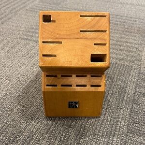 Brown Knife Block